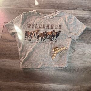 Wildlands Gray Kids T-Shirt